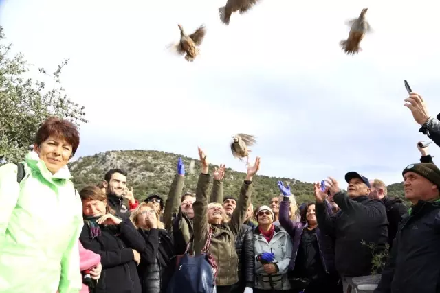 Kaş'ta 'Topçu Yolu Yürüyüşü'
