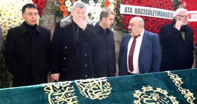 Metin Şentürk'ün babası son yolculuğuna uğurlandı