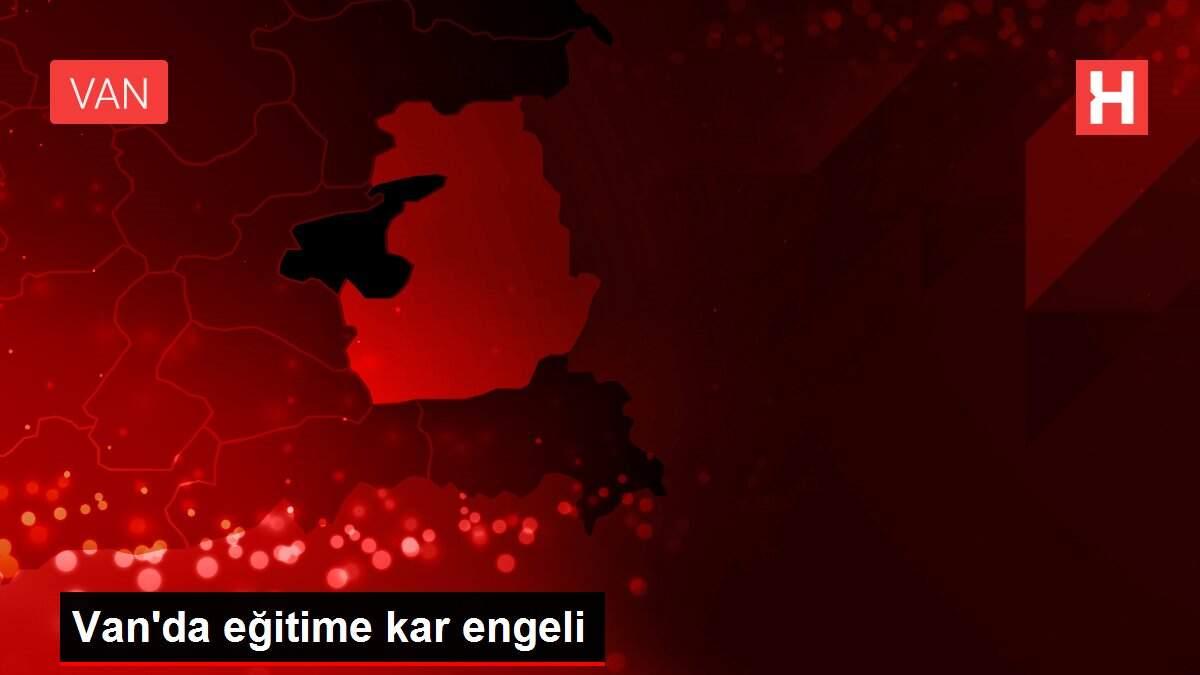 Van'da eğitime kar engeli