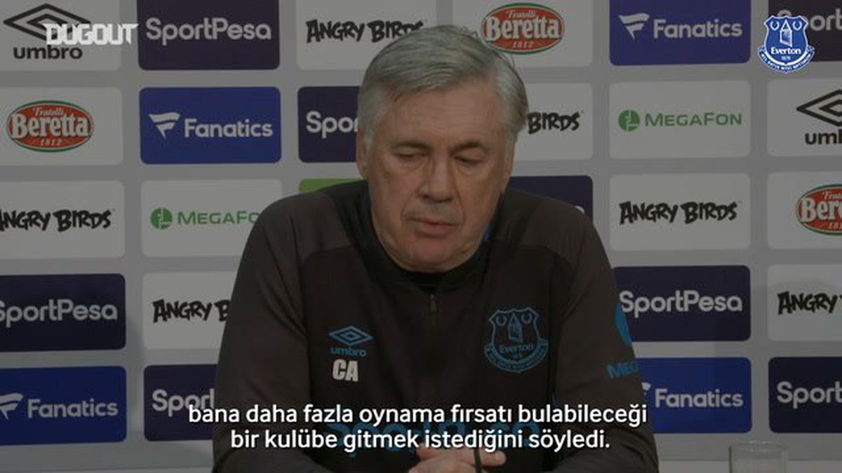 Ancelotti Cenk Tosun'un Transferiyle İlgili Konuştu