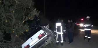 Antalya'da otomobil şarampole devrildi: 1 ölü, 1 yaralı