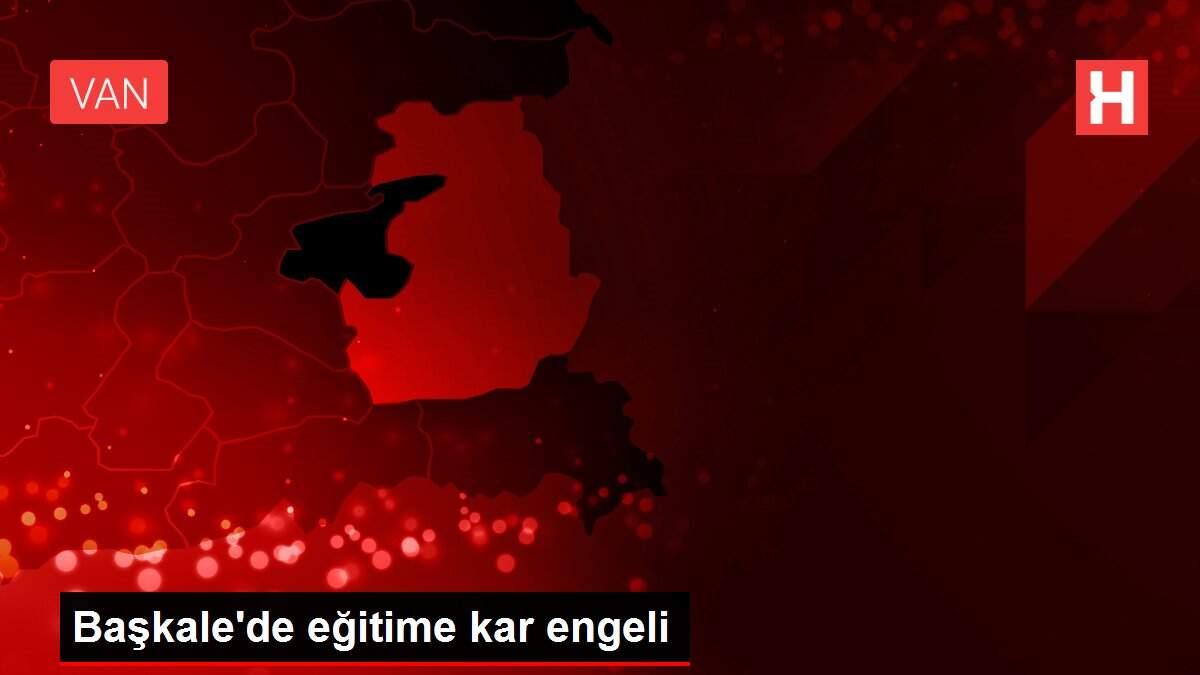 Başkale'de eğitime kar engeli