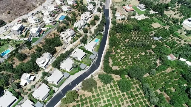 Bodrum Belediyesi köylünün yüzünü küldürdü