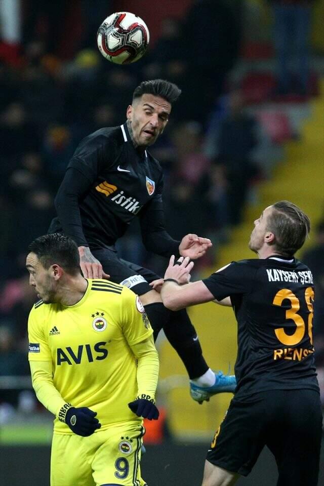 Fenerbahçe ile Kayserispor yenişemedi