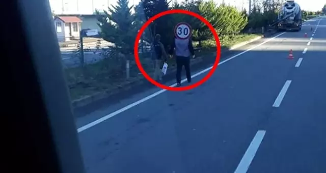 Bu fotoğraf Giresun'da çekildi! Görenler anlam veremedi, gerçeği şoför ortaya çıkardı