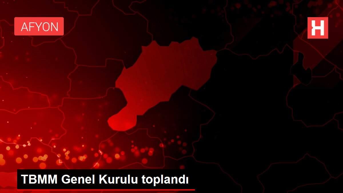 TBMM Genel Kurulu toplandı TBMM Genel Kurulu toplandı