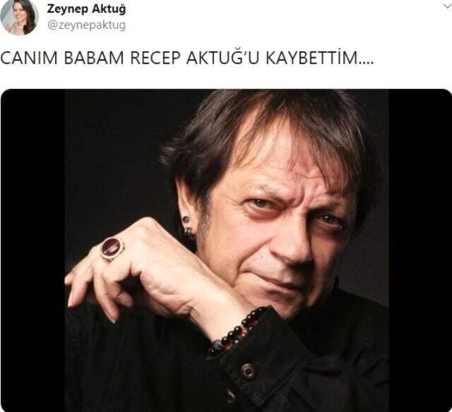 Usta oyuncu Recep Aktuğ hayatını kaybetti.