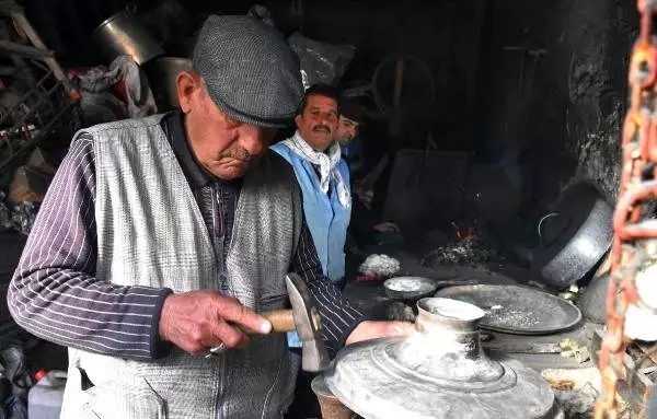 3 nesil kalaycılık mesleğini sürdürüyor