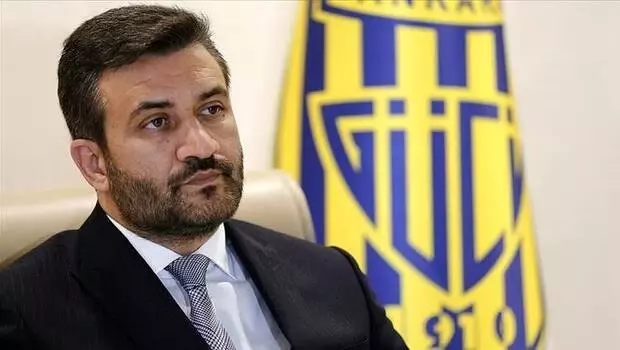 Ankaragücü Başkanı Fatih Mert: Ankaragücü Başkanı Fatih Mert:
