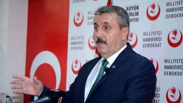 BBP lideri Destici, Demirtaş'ın yazdığı tiyatro oyununa gidenlere sert tepki gösterdi