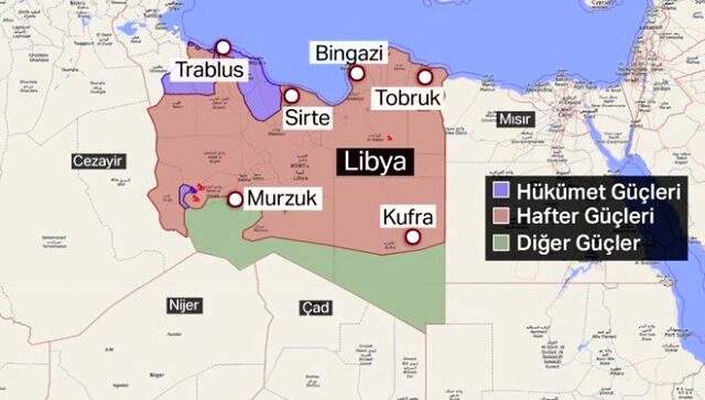 Cumhurbaşkanı Erdoğan, Trump ile Libya'daki son durumu görüştü