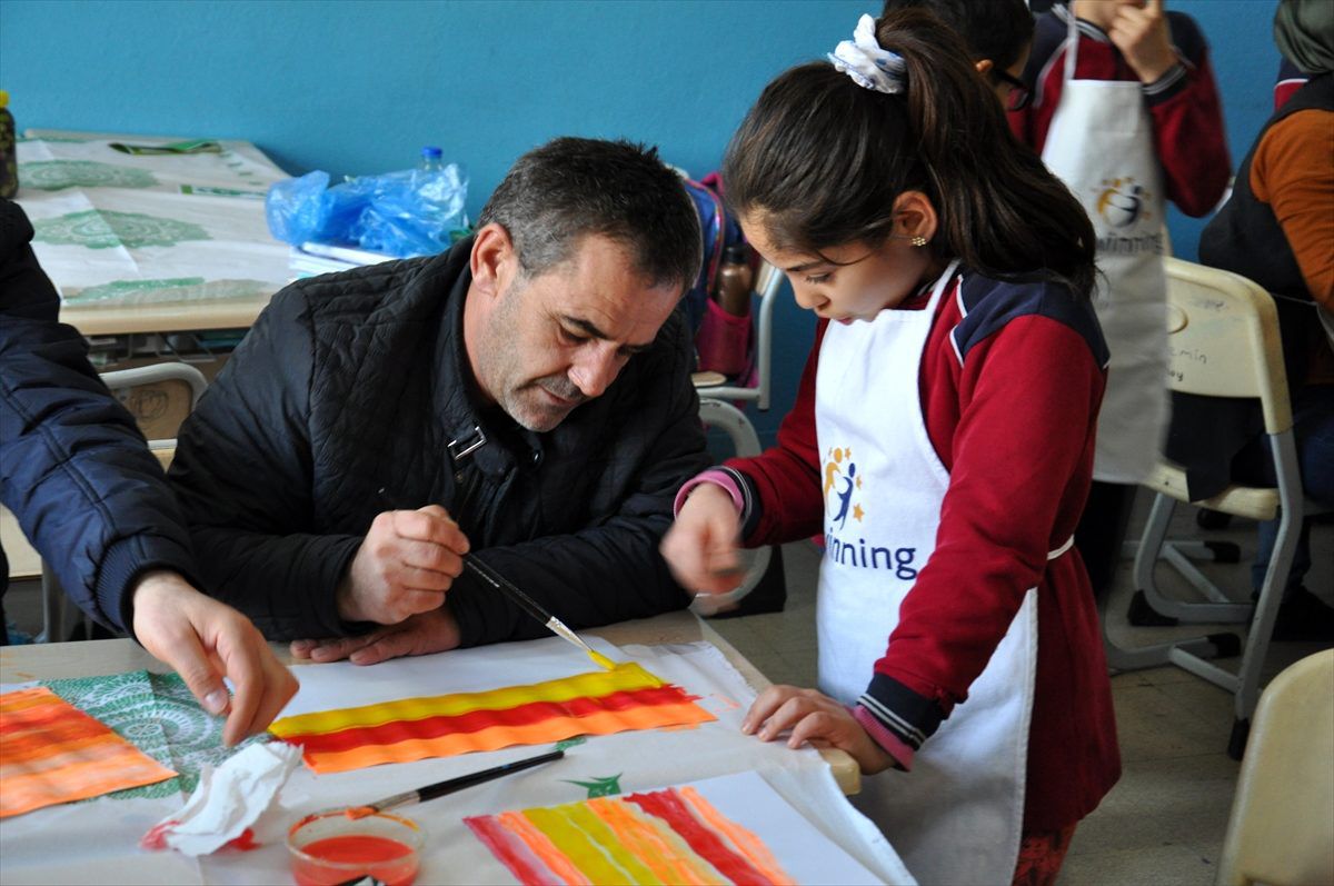 Denizli'de 'keyifli okul atölyem' projesi hayata geçirildi