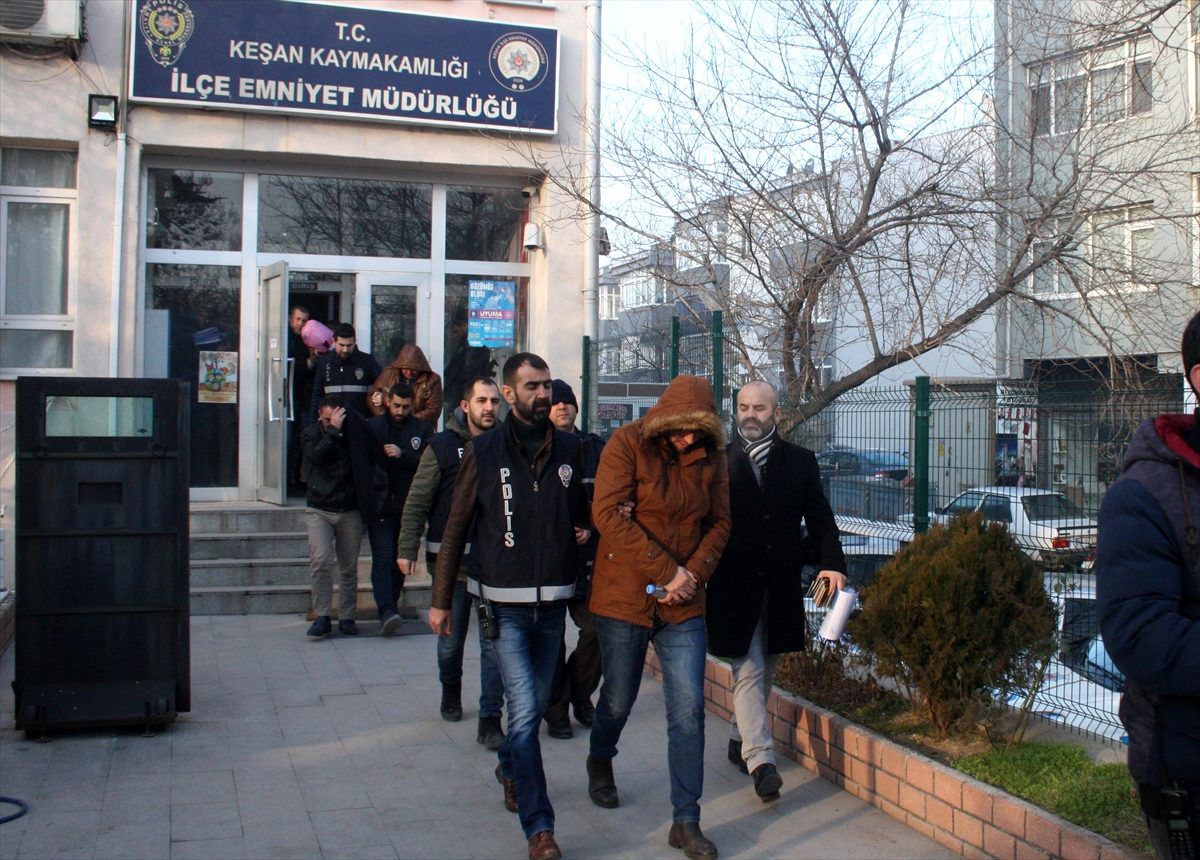 Edirne'de fuhuş operasyonunda gözaltına alınan 7 şüpheli tutuklandı