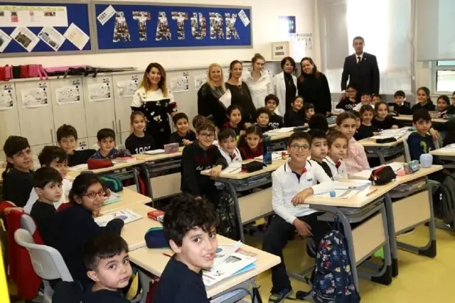 GKV'de anaokulu öğrencilerinin ilkokulda 1 gün heyecanı GKV'de anaokulu öğrencilerinin ilkokulda 1 gün heyecanı