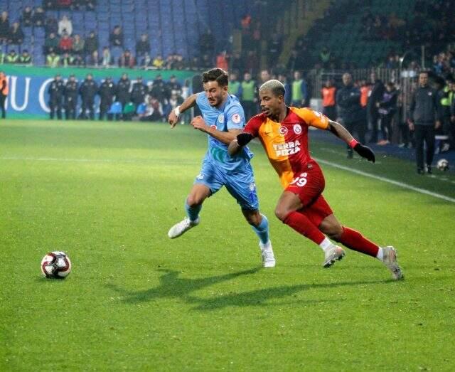 Son Dakika: Galatasaray, Çaykur Rizespor ile 1-1 berabere kaldı