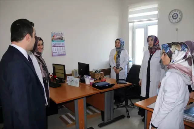Ulaş Kaymakamı Akköz, ilçe hastanesini denetledi