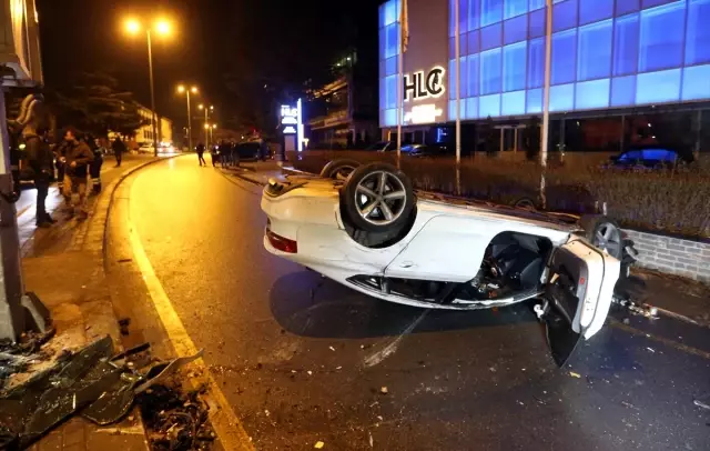 Başkentte meydana gelen iki ayrı trafik kazasında 5 kişi yaralandı