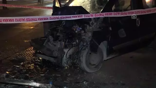 Başkentte trafik kazası: 1 yaralı Başkentte trafik kazası: 1 yaralı