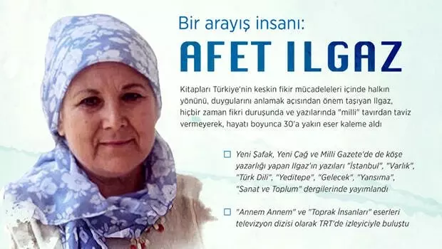 Bir arayış insanı: Afet Ilgaz