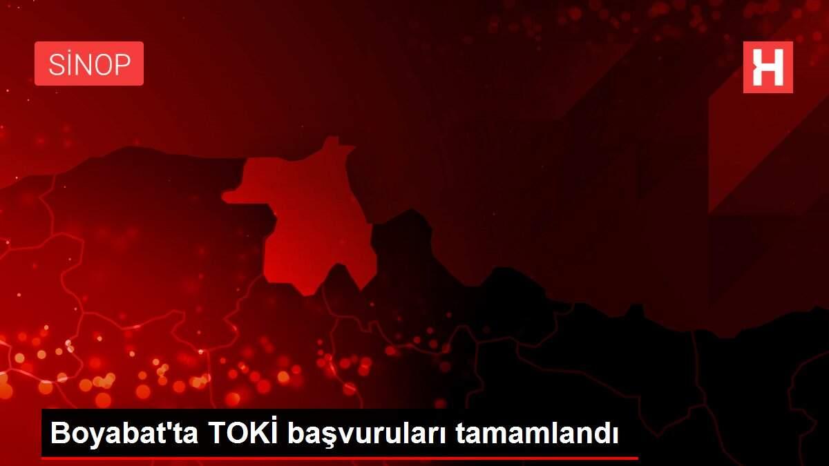 Boyabat'ta TOKİ başvuruları tamamlandı