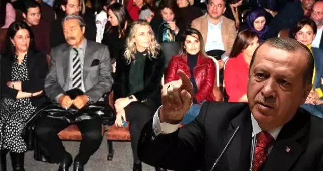 Cumhurbaşkanı Erdoğan, Demirtaş'ın tiyatrosunu izleyenlere tepki gösterdi, salonda 'yuh' sesleri yükseldi Cumhurbaşkanı Erdoğan, Demirtaş'ın tiyatrosunu izleyenlere tepki gösterdi, salonda 'yuh' sesleri yükseldi