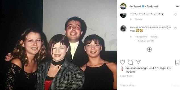 Deniz Seki arkadaşlarıyla fotoğraf paylaştı! herkes 'Ekrem İmamoğlu mu?' diye sordu