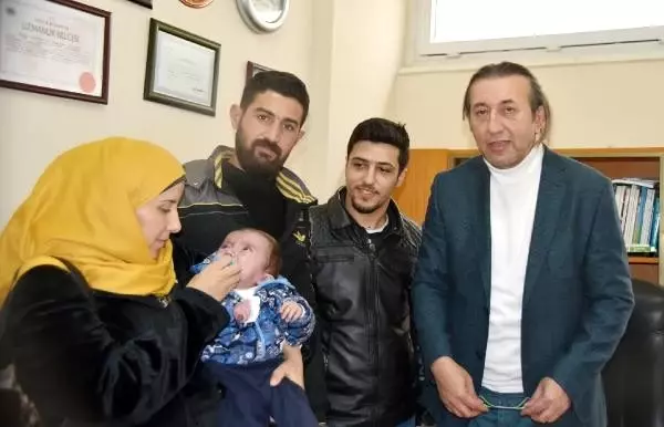 Gazi bebek, kalp zarından yapılan damarla hayata tutundu