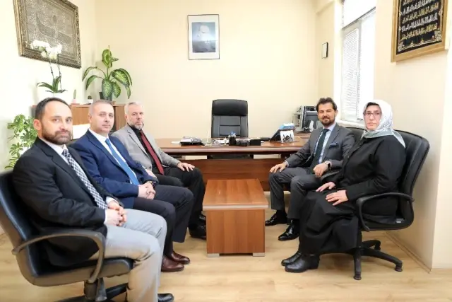 İl Müftüsü Güven'den Hacılar İlçe Müftüsüne ziyaret