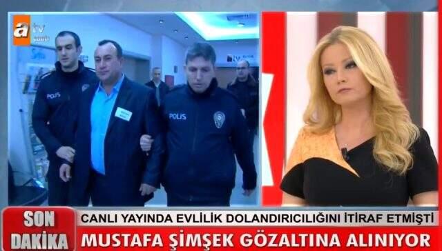 Müge Anlı'nın programına çıkan çete lideri, canlı yayında gözaltına alındı