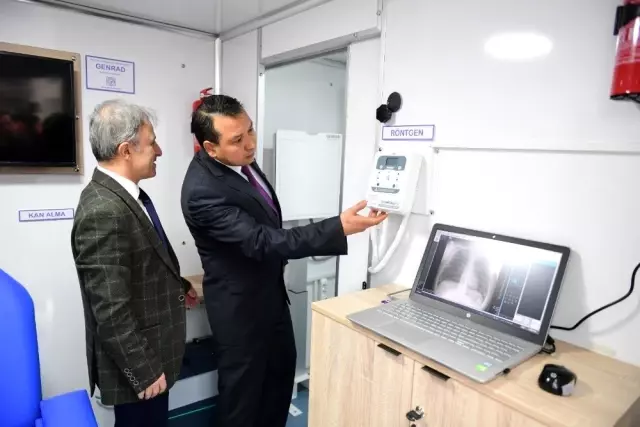 Ordu'da mobil sağlık aracı Ordu'da mobil sağlık aracı