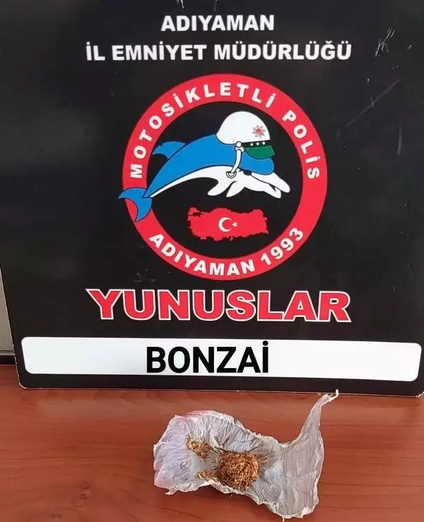Adıyaman'da uyuşturucuya 1 gözaltı