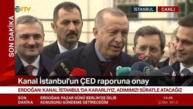 Cumhurbaşkanı Erdoğan, gazetecinin sorusunu beğendi: Aferin, bana unuttuğumu hatırlattın