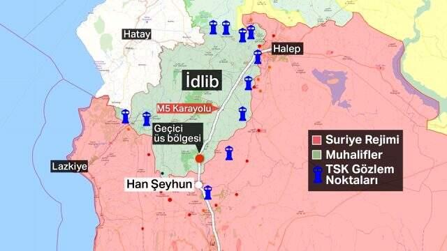Esed rejimi saldırıları nedeniyle 13 bine yakın sivil Türkiye sınırına göç etti