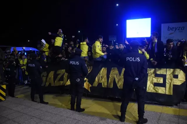 Fenerbahçe kafilesi Gaziantep'e geldi