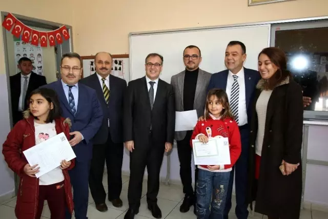 Hacılar'da karne heyecanı