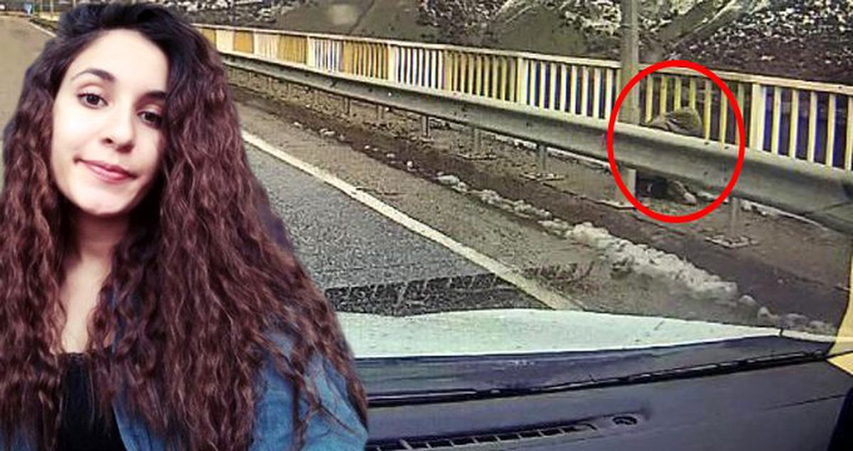 Kayıp Gülistan'ın olay günü köprüde görüntüsü çıktı