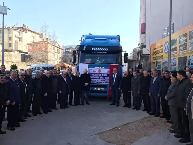 Tokat'tan İdlib'e yardım eli
