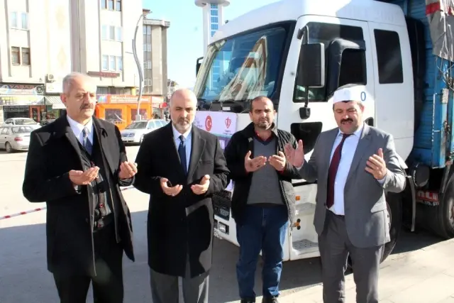 Tokat'tan İdlib'e yardım eli Tokat'tan İdlib'e yardım eli