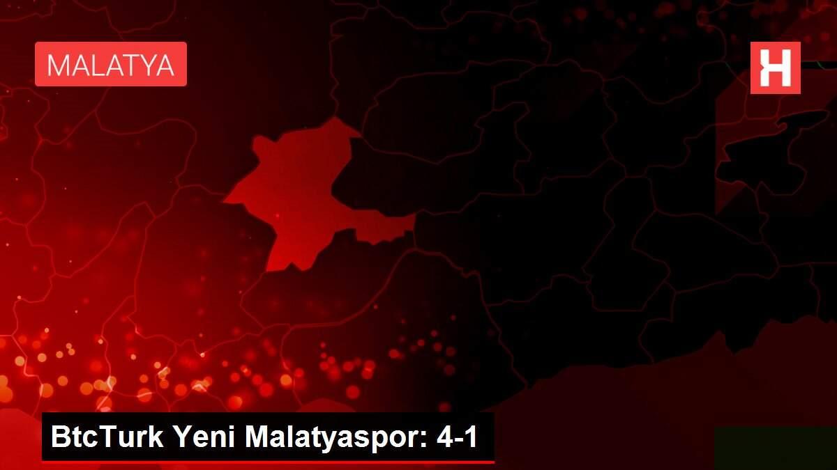 BtcTurk Yeni Malatyaspor: 4-1