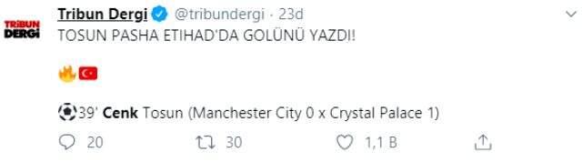 Cenk Tosun attı, sosyal medya yıkıldı