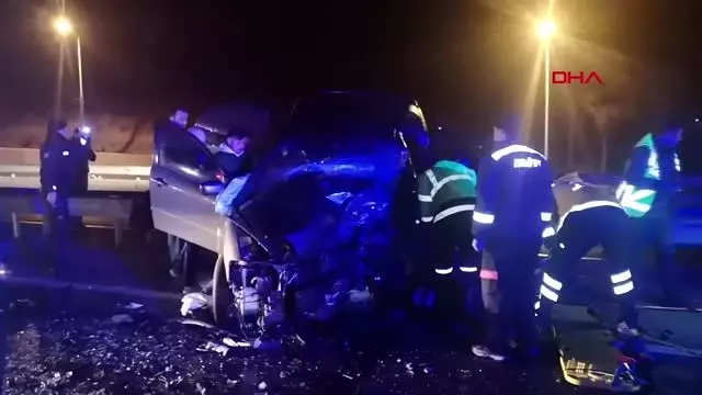 Edirne'de otomobiller çarpıştı 3 ölü, 2 yaralı