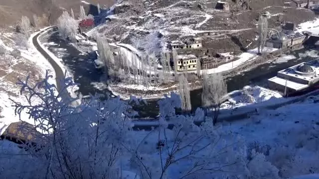 Kars'ta hava sıcaklığı sıfırın altında 27 dereceye düştü Kars'ta hava sıcaklığı sıfırın altında 27 dereceye düştü