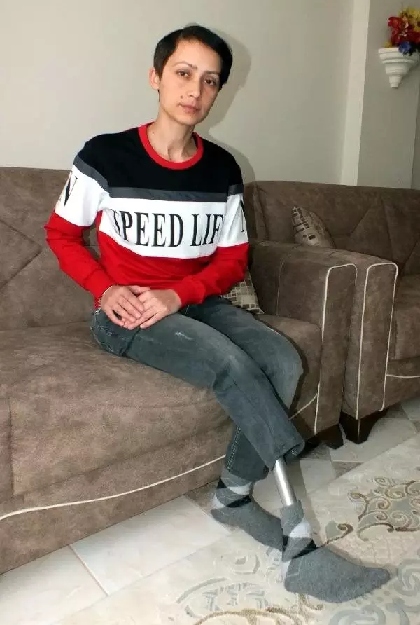 Koca şiddetinde bacağını kaybetti, şimdi kadına karşı şiddet için mücadele edecek
