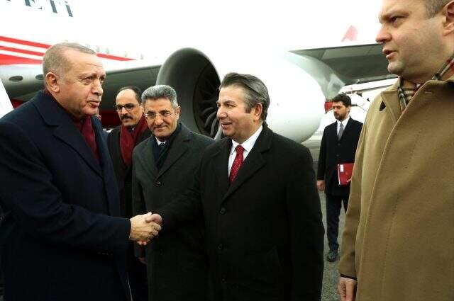 Cumhurbaşkanı Erdoğan, Libya Konferansı için Berlin'de