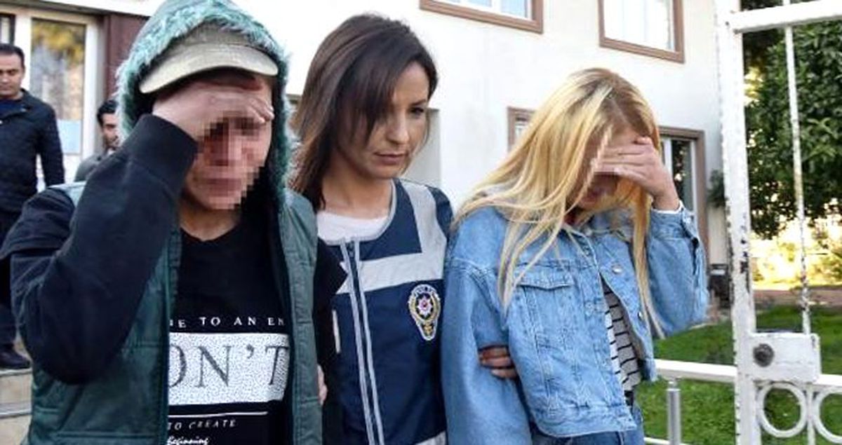 Gasp ettikleri 10 bin lira ile alem yapıp saç boyattılar