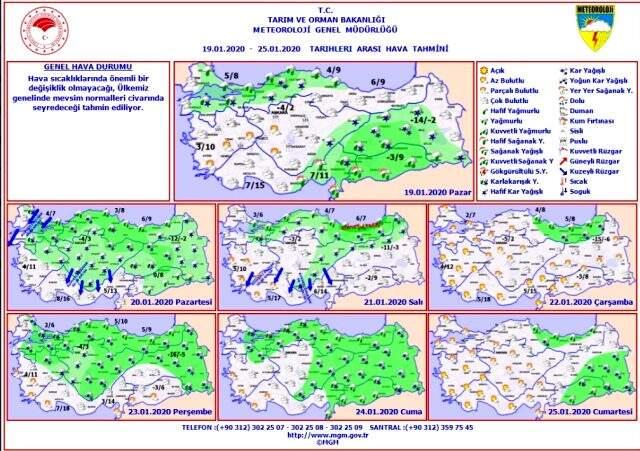 İstanbul'da hafta içi kar bekleniyor