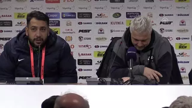 Maçın ardından - Gaziantep Futbol Kulübü Teknik Direktörü Marius Sumudica Maçın ardından - Gaziantep Futbol Kulübü Teknik Direktörü Marius Sumudica