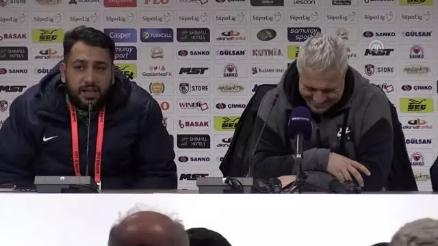 Maçın ardından - Gaziantep Futbol Kulübü Teknik Direktörü Marius Sumudica Maçın ardından - Gaziantep Futbol Kulübü Teknik Direktörü Marius Sumudica