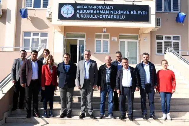 Başkan Esen okulda incelemelerde bulundu