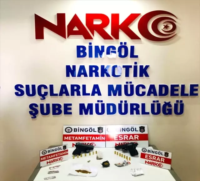 Bingöl merkezli uyuşturucu operasyonunda yakalanan 11 şüpheli tutuklandı